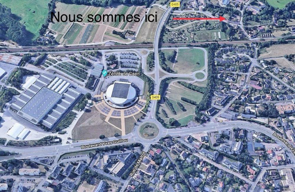Le Noe Villa Caen Bagian luar foto