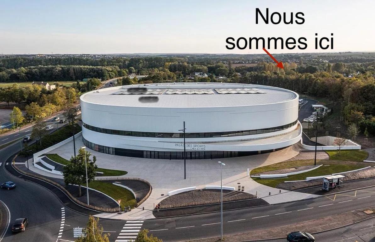Le Noe Villa Caen Bagian luar foto